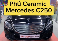 PHỦ CERAMIC MERCEDES C250