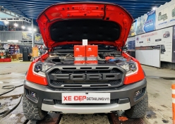 THAY NHỚT XE FORD RAPTOR 