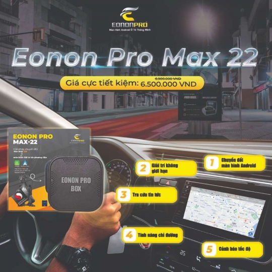 ANDROID BOX Ô TÔ - EONON PRO MAX 22