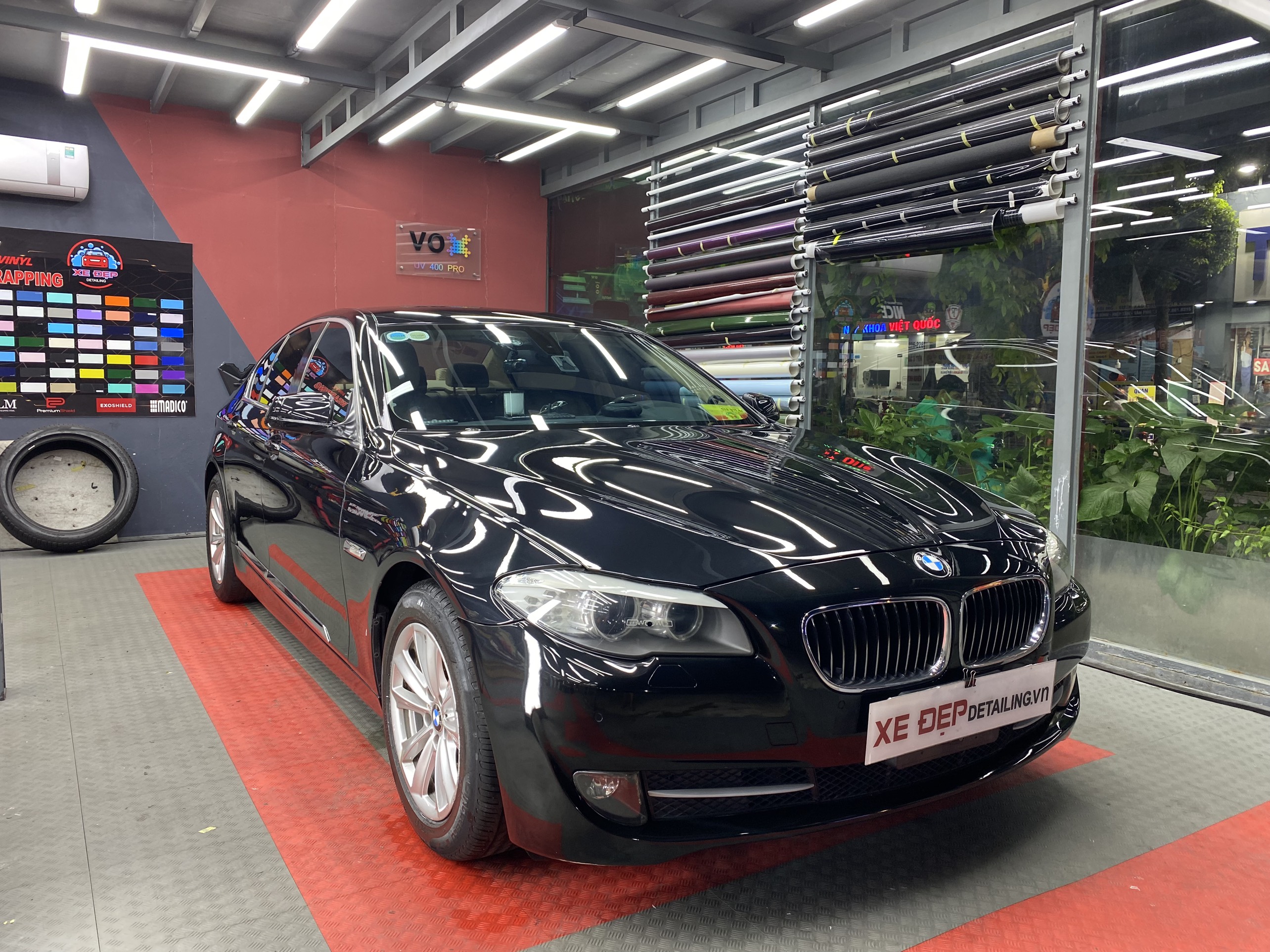 PHỤC HỒI LÀNG DA BMW 528I 14 TUỔI Tại Xe Đẹp Detailing
