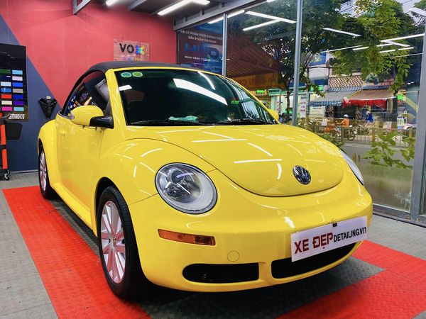 Đánh bóng, màn hình giải trí, dán phim cách nhiệt Volkswagen Beetle tại Xe Đẹp Detailing